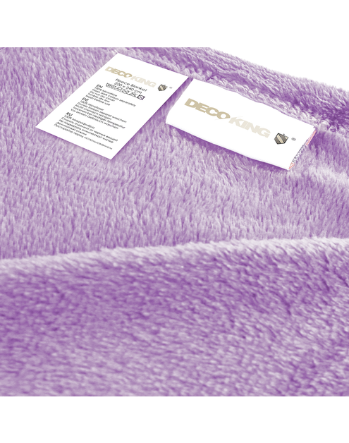 Zdjęcie: Koc Mic lila 70x150 cm DECOKING