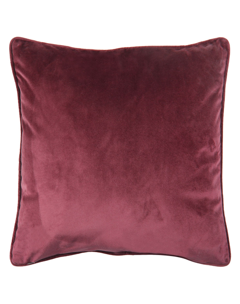 Zdjęcie: Poduszka Velvet 45x45 cm kolor rubinowy SPLENDID