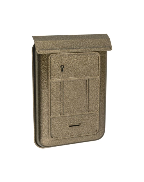 Zdjęcie: Skrzynka na listy szyld antyk złoty METRO