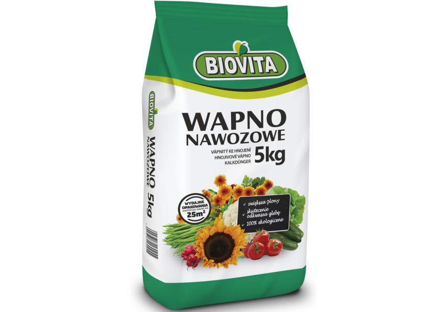 Zdjęcie: Wapno nawozowe 5 kg BIOVITA