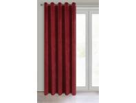 Zdjęcie: Zasłona gotowa Villa 140x250 cm ciemnobordowy EUROFIRANY