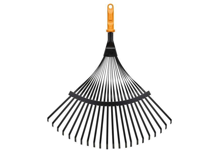 Zdjęcie: Grabie metalowe do liści wachlarzowe, głowica One Click FISKARS