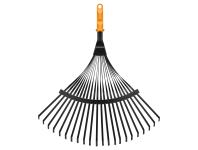 Zdjęcie: Grabie metalowe do liści wachlarzowe, głowica One Click FISKARS