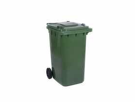 Pojemnik na odpady,śmieci zielony 240 L RIM KOWALCZYK