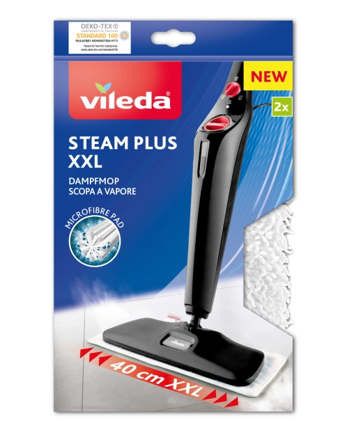 Zdjęcie: Wkład do mopa parowego Steam Plus XXL 2 sztuki VILEDA