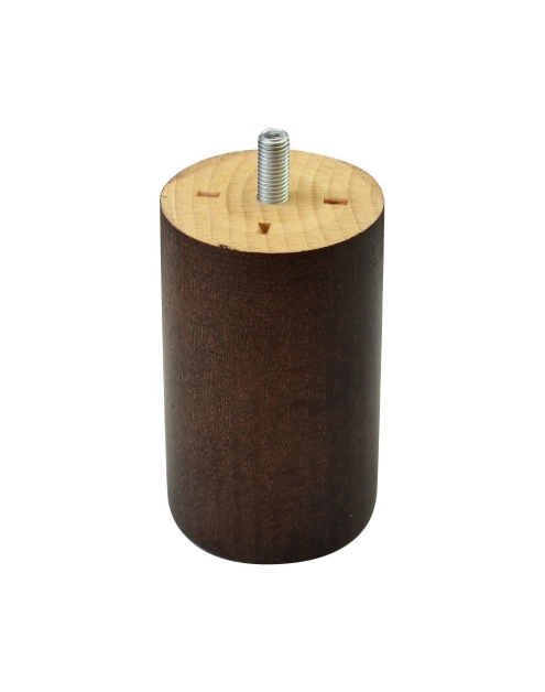 Zdjęcie: Noga meblowa drewniana 100/55 mm walec wenge METRO