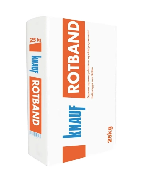 Zdjęcie: Tynk gipsowy ręczny Rotband 25 kg KNAUF