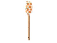 Zdjęcie: Szpatułka silikonowa z drewnianą rączką 4,5x23 cm dekoracja pomarańcze ALTOM DESIGN