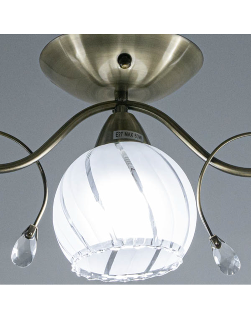 Zdjęcie: Lampa sufitowa Sting 8758/3 21QG ELEM