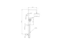 Zdjęcie: Deszczownia Esla chrom INVENA