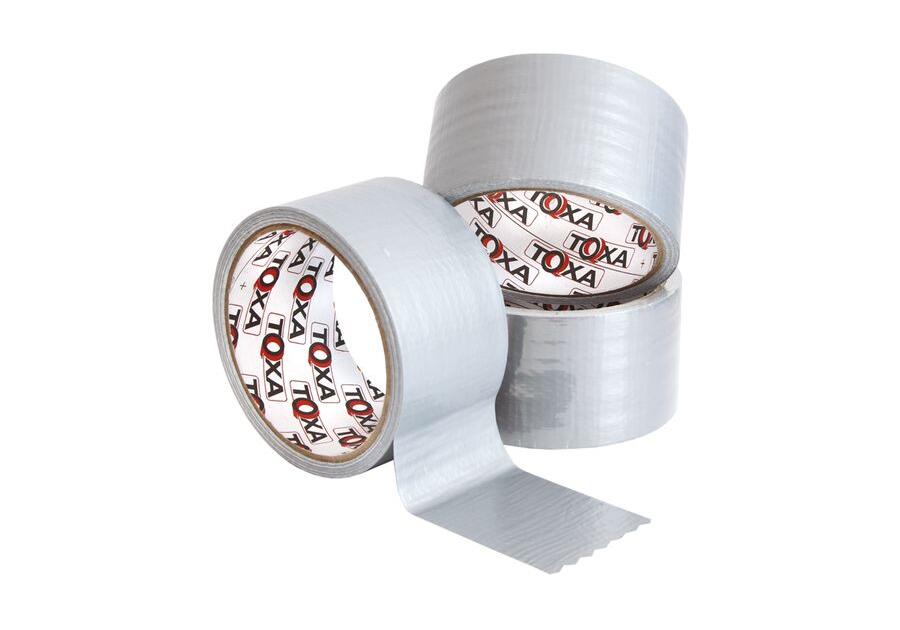 Zdjęcie: Taśma samoprzylepna tekstylna do izolacji duct tape 48x5 WKRĘT-MET