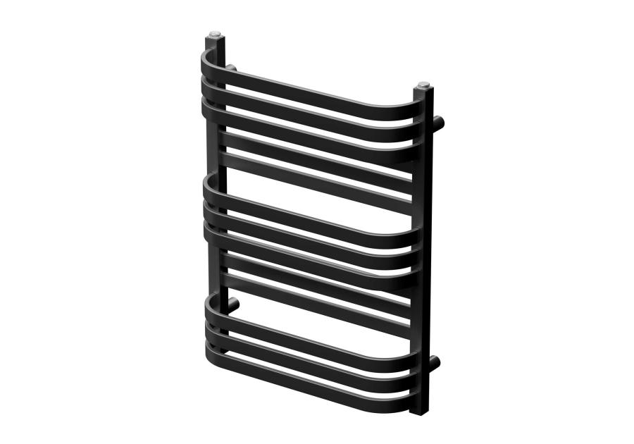 Zdjęcie: Grzejnik łazienkowy Diego 1 czarny mat 700x530 mm 300 W PSB