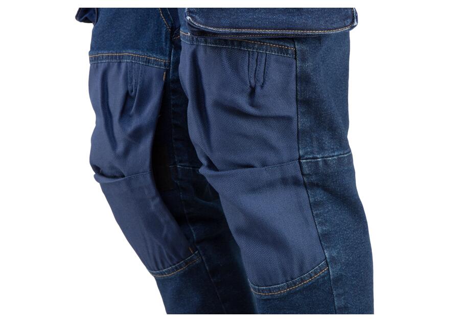 Zdjęcie: Spodnie robocze wzmocnione na kolanach L DENIM