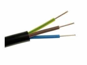 Przewód YKY 3x1,5 0,6/1kV czarny (szpula 250) ELEKTROKABEL