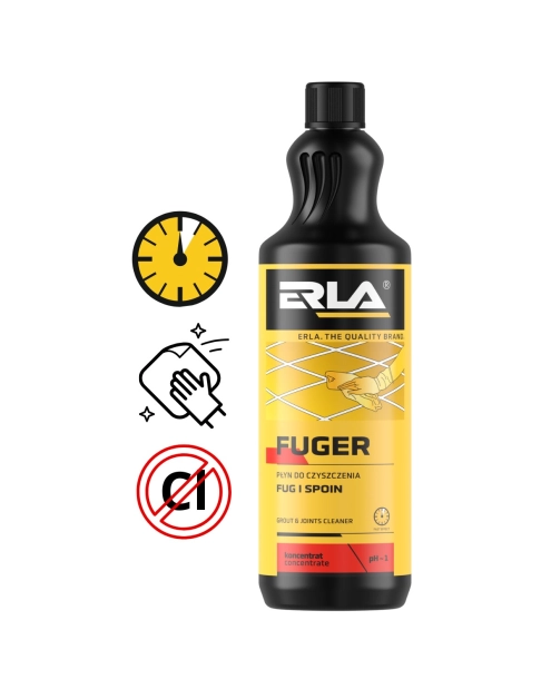 Zdjęcie: Środek do gruntownego czyszczenia fug i spoin Fuger 1 L ERLA