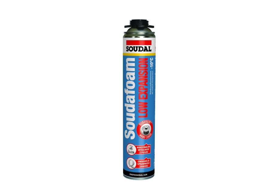 Zdjęcie: Soudafoam Low Expansion Gun -10 C - 750 ml SOUDAL