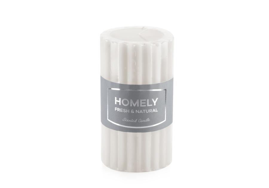 Zdjęcie: Świeca Homely walec średni 7,5x13,5 cm parafinowa biała MONDEX