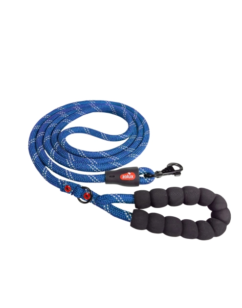 Zdjęcie: Smycz sznurowa dla psa 3 m x 13 mm niebieska ZOLUX