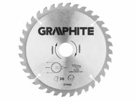Tarcza do pilarki, widiowa, 205 x 30 mm, 36 zębów GRAPHITE
