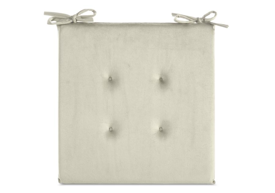 Zdjęcie: Poduszka na siedzisko Gaja 40x40x3 cm kremowa EUROFIRANY