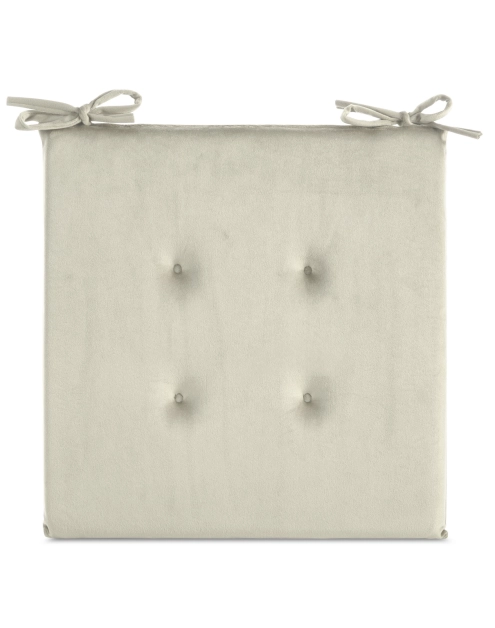 Zdjęcie: Poduszka na siedzisko Gaja 40x40x3 cm kremowa EUROFIRANY