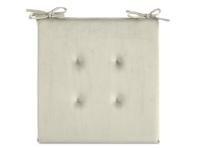 Zdjęcie: Poduszka na siedzisko Gaja 40x40x3 cm kremowa EUROFIRANY