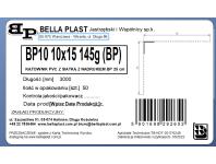 Zdjęcie: Kątownik prosty z siatką BP10 L300 25 cm BELLA PLAST