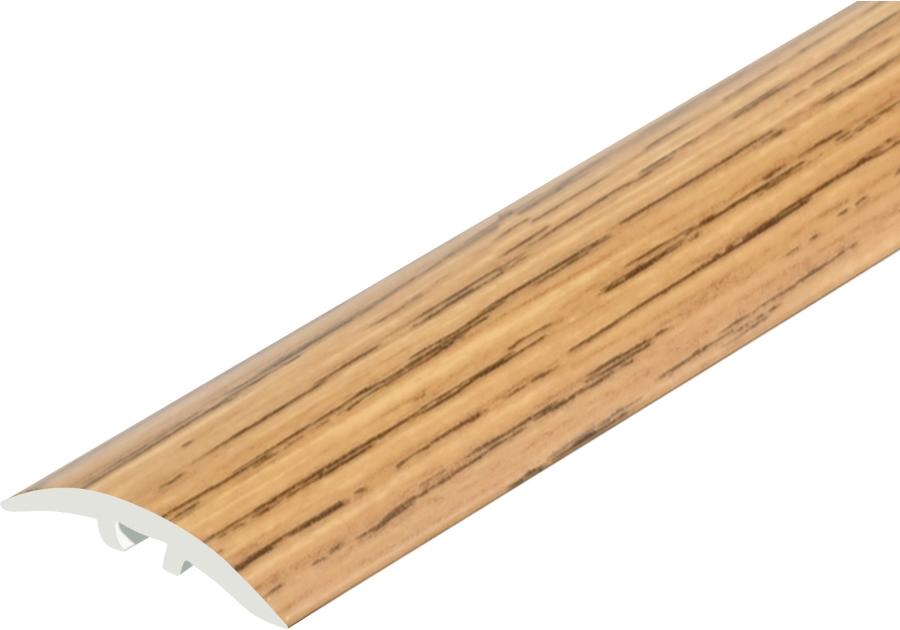 Zdjęcie: Kształtownik PVC wcisk wąski 30 mm 5w1 klejona L= 0,93 m Dąb okleina mat CEZAR