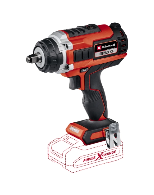 Zdjęcie: Klucz udarowy akumulatorowy IMPAXXO 18/400 Solo EINHELL
