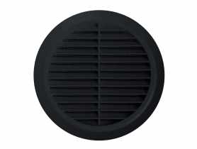 Osłona wentylacyjna 100-150 TUOS. czarny AWENTA