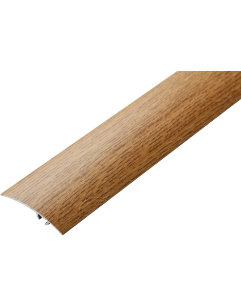 Zdjęcie: Listwa ochronna aluminium wcisk 47 mm 0,93 m dąb złoty CEZAR