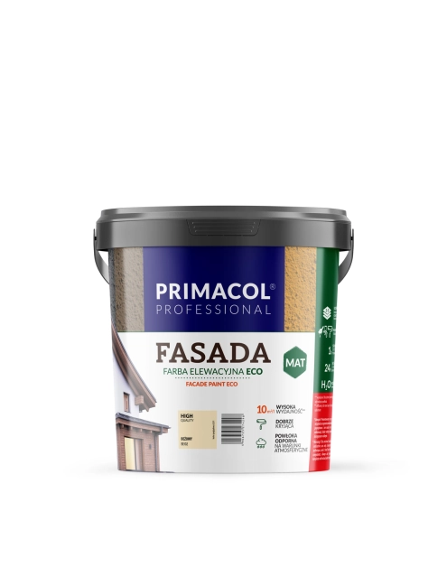 Zdjęcie: Farba Fasada Eco beżowy 0,9 L PRIMACOL