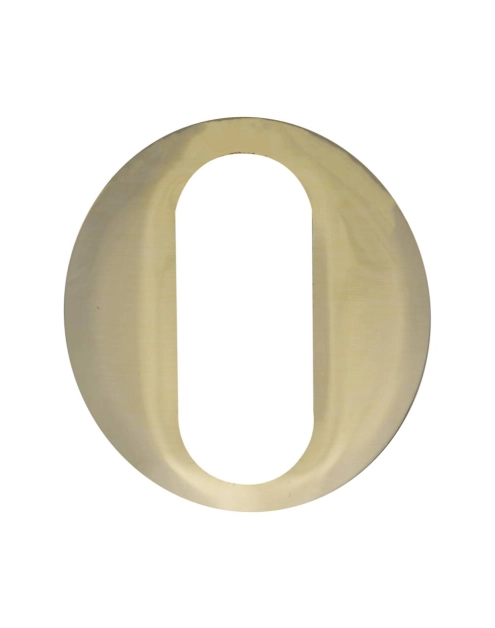 Zdjęcie: Cyfra 0 kolor mosiądz 37 mm METRO