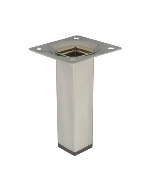 Zdjęcie: Noga meblowa kwadratowa 10 cm chrom METRO