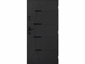 Drzwi zewnętrzne indiana antracyt 80p kpl PANTOR