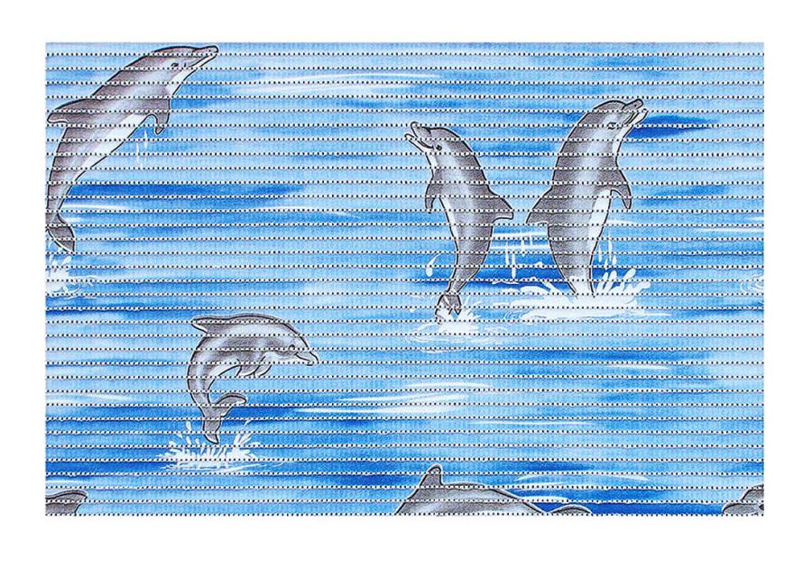 Zdjęcie: Mata piankowa Dolphin 50x80 cm niebieska BISK