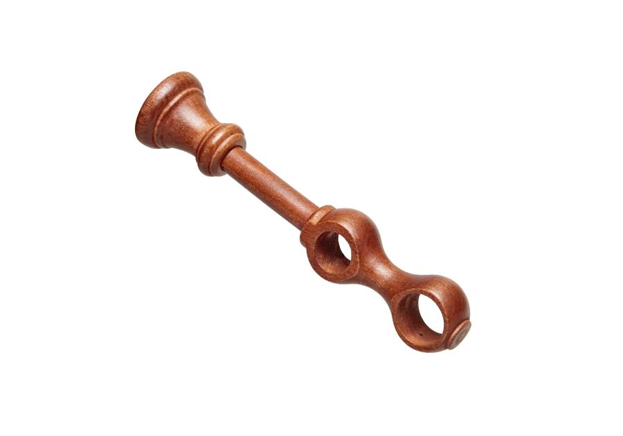 Zdjęcie: Wspornik podwójny 25/20  do karnisza Agat 20 cm dąb GARDINIA