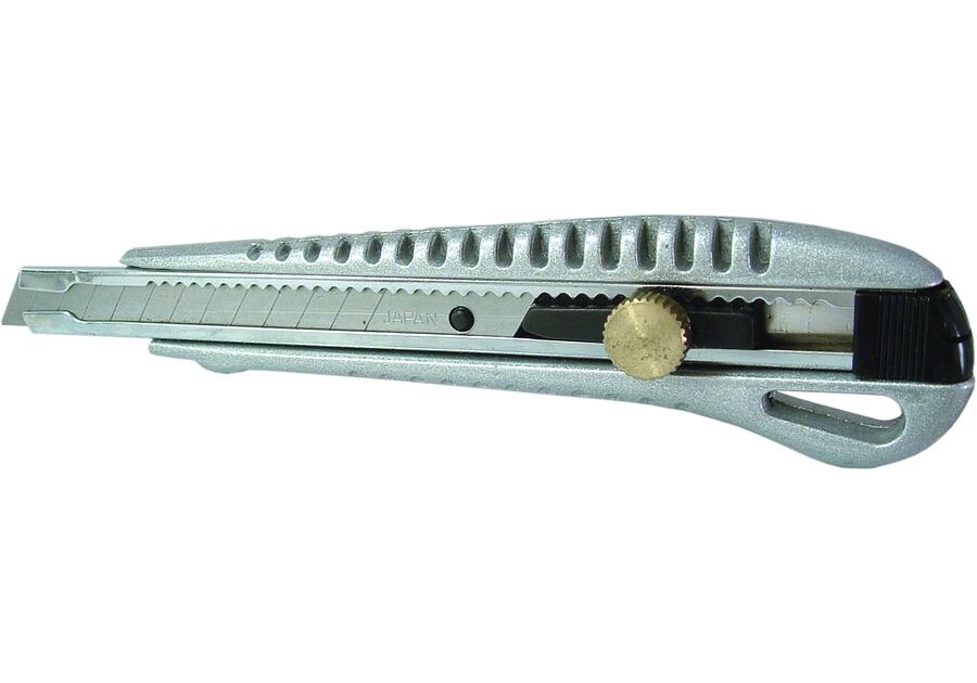 Zdjęcie: Nóż Manager 9 mm ostrze odłamywane, metalowe DEDRA