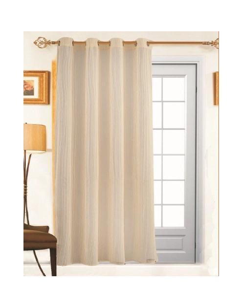 Zdjęcie: Zasłona dekoracyjna Plati 140x250 cm beż CKR/LASHER