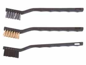 Szczotki 180 mm, miedź/stal/nylon, 3 sztuki TOP TOOLS