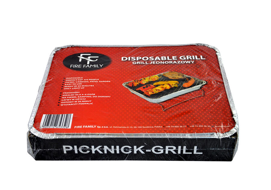 Zdjęcie: Grill jednorazowy FIRE FAMILY