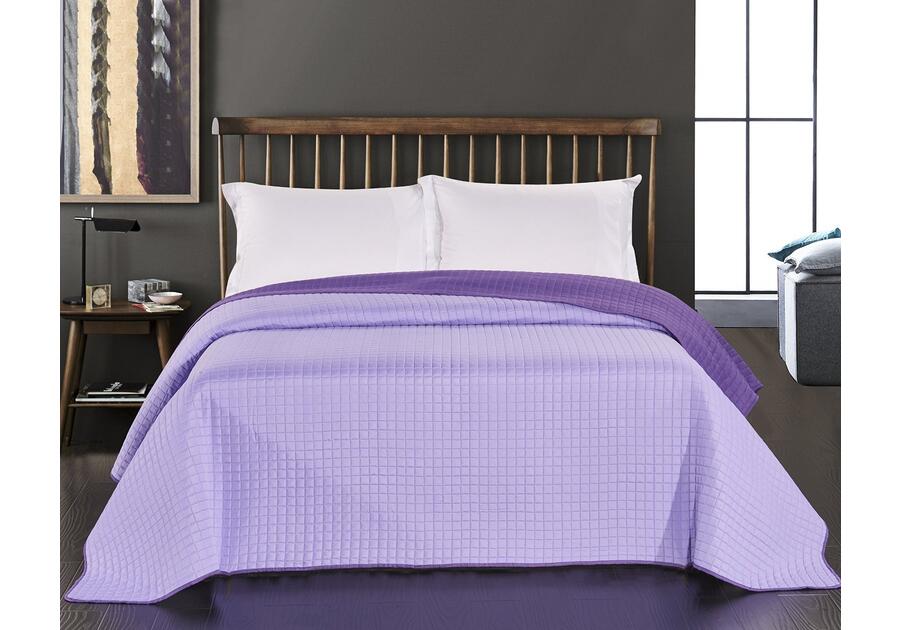 Zdjęcie: Narzuta Paul fioletowa 170x270 cm DECO KING