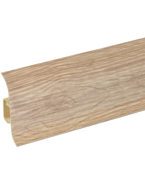 Zdjęcie: Listwa przypodłogowa PVC Premium Classic 22x59 mm; 2,20 m Dąb Canyon Mat CEZAR