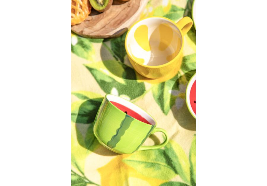Zdjęcie: Filiżanka ceramiczna jumbo Tropicana arbuz 470 ml ALTOM DESIGN