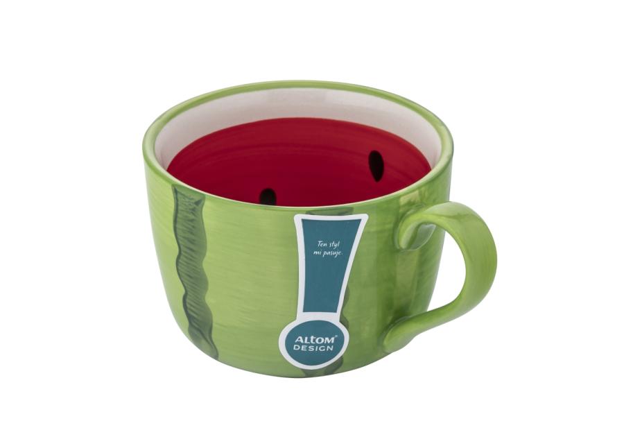 Zdjęcie: Filiżanka ceramiczna jumbo Tropicana arbuz 470 ml ALTOM DESIGN
