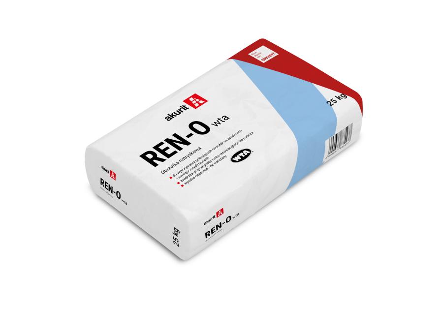 Zdjęcie: Obrzutka natryskowa REN-O WTA 25 kg AKURIT