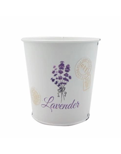 Zdjęcie: Osłonka lawenda okrągła metalowa DIRECT HG