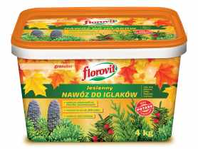Nawóz jesienny do iglaków wiadro 4 kg FLOROVIT
