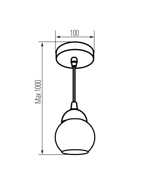 Zdjęcie: Oprawa oświetleniowa Wriggs 1xE27 KINGBERRY