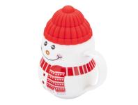 Zdjęcie: Kubek zimowy 380 ml z silikonową czapeczką bałwanek A ALTOM DESIGN